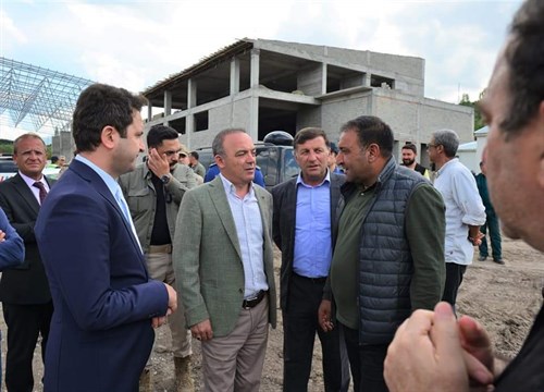 TÜRKGÖZÜ SINIR KAPISINDA DEVAM EDEN MODERNİZASYON ÇALIŞMALARI İNCELENDİ