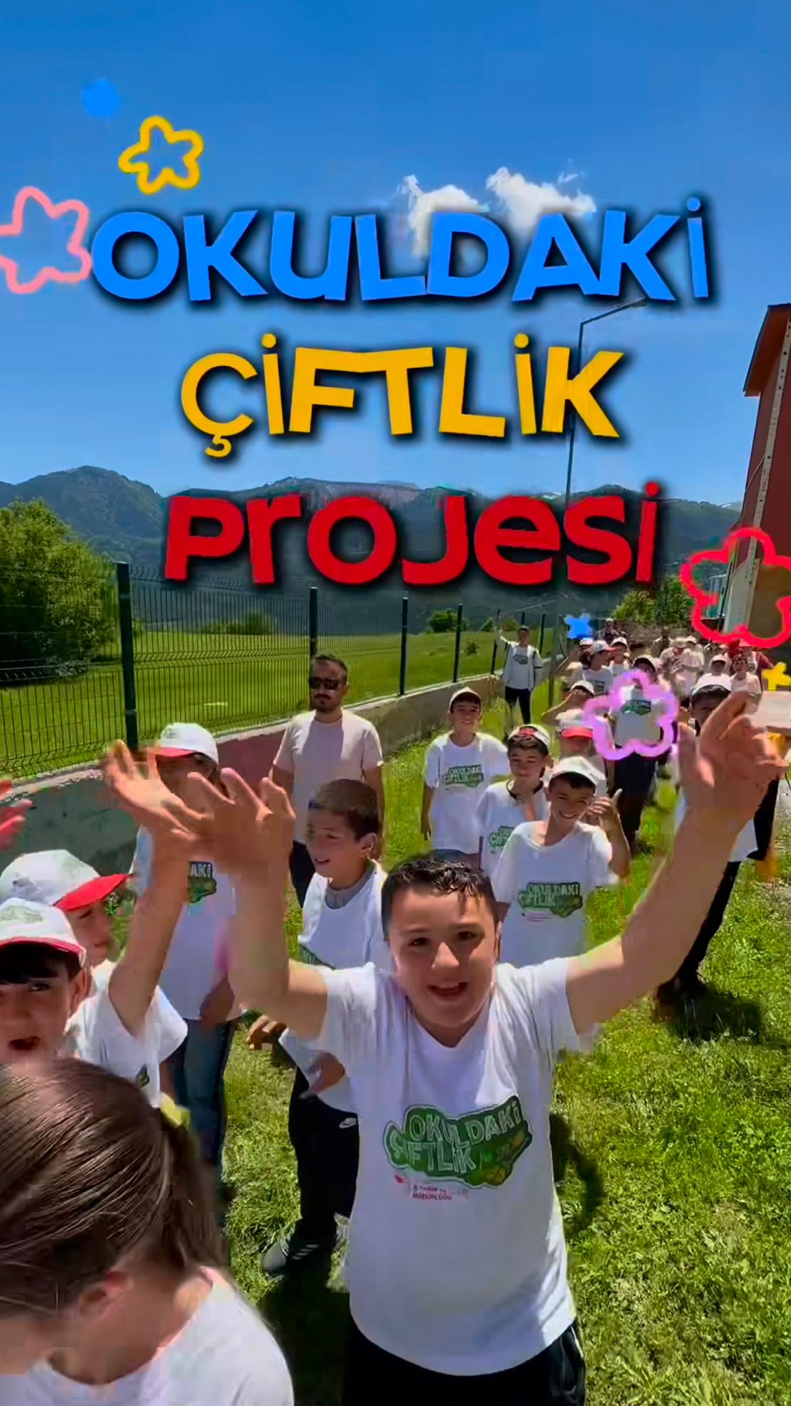 OKULDAKİ ÇİFTLİK PROJESİ